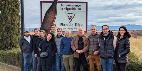 plan de dieu balade gourmande vignoble