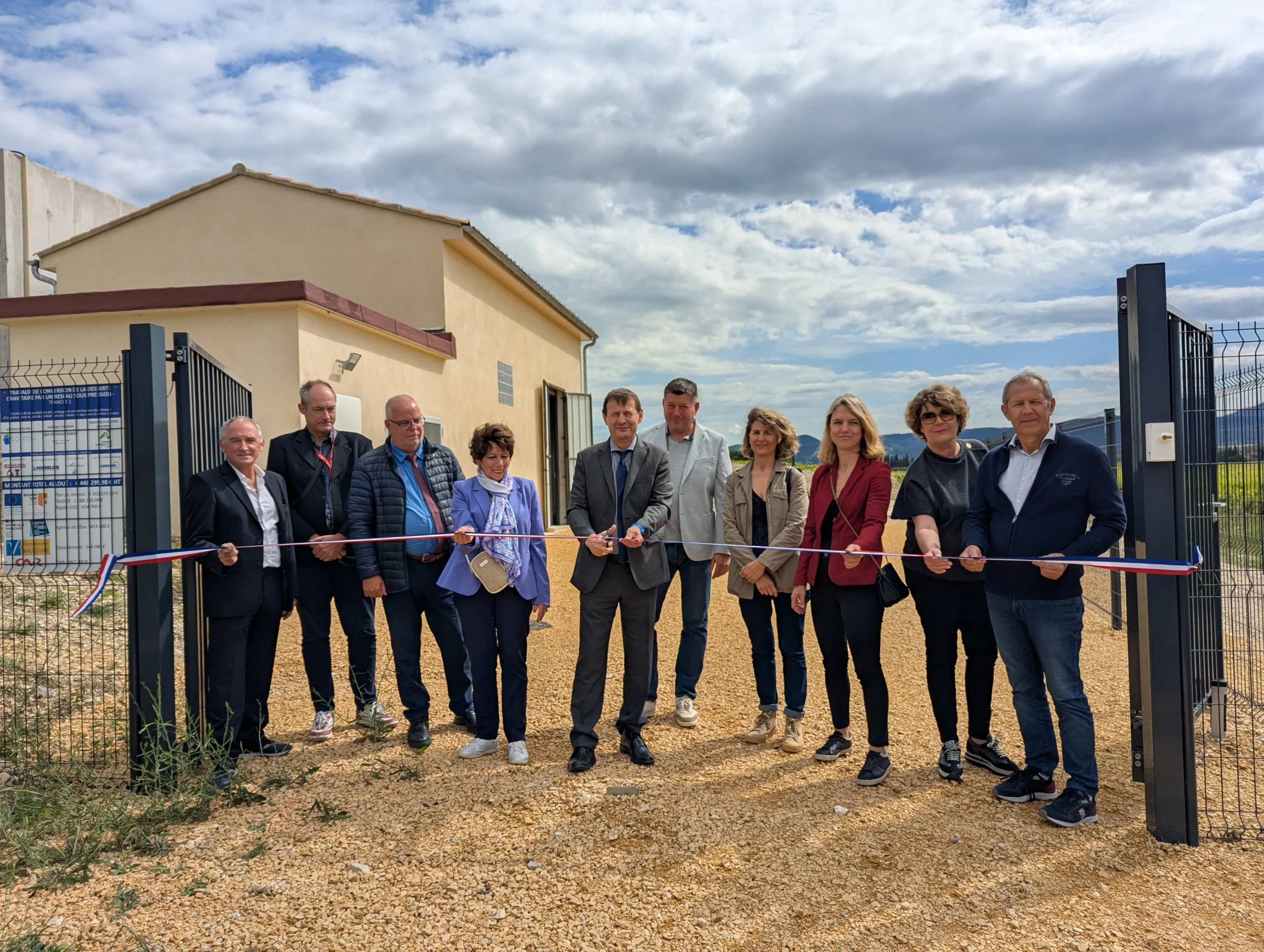ASA Violes-Sablet nouvelle avancée majeure irrigation locale