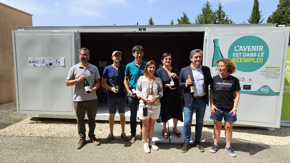 L’AOC Ventoux expérimente le réemploi des bouteilles